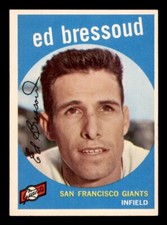 1959 Topps Baseball #19 Ed Bressoud NM