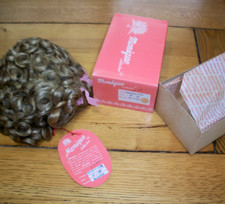 Vtg Doll Wig New Blonde Curly SIZE 12-13 Modacrylic Monique Collection Charmaine