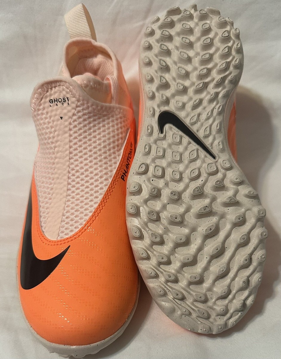 Nike Phantom GX Academy TF Soccer Indoor Shoes Orange DZ3493-800
