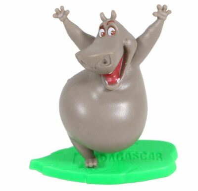 Dream Works Madagascar Gloria Hippo Hippopotamus Figure Or Cake Topper BOGO Buy