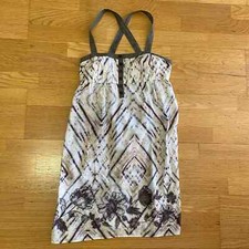 Anthropologie Eloise Batik Diamond Sunny Forecast Chemise Dress