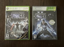 Star Wars: The Force Unleashed 1  2 Complete With Manuals.