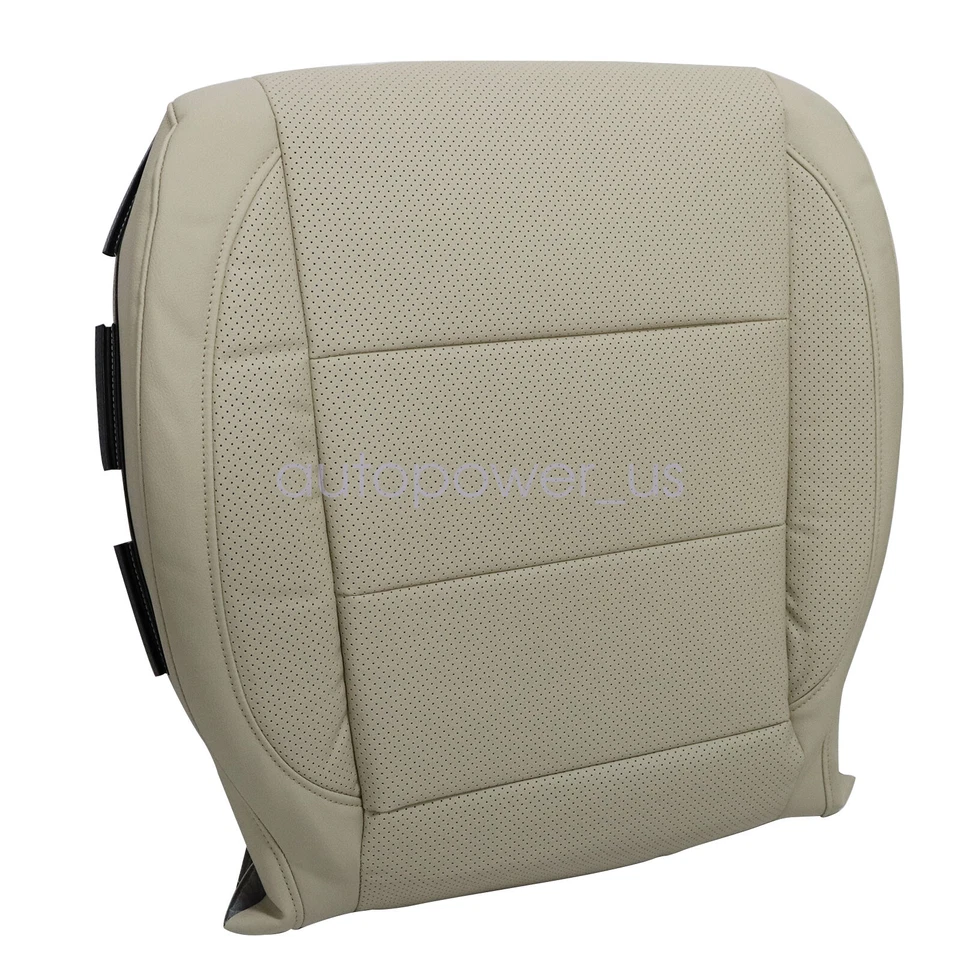 Cubierta de asiento inferior de cuero tostado para Volkswagen Jetta 2006-2010 sedán pasajero Foto 4 de 4