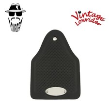 Vintage Lowrider Bicycle Fender Rear Black Mud Flaps W/O Logo.