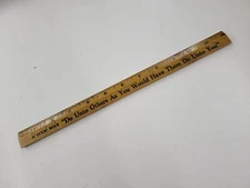 Vintage Coca-Cola Bottling Company Complimentary Ruler. "Do Unto Others As...