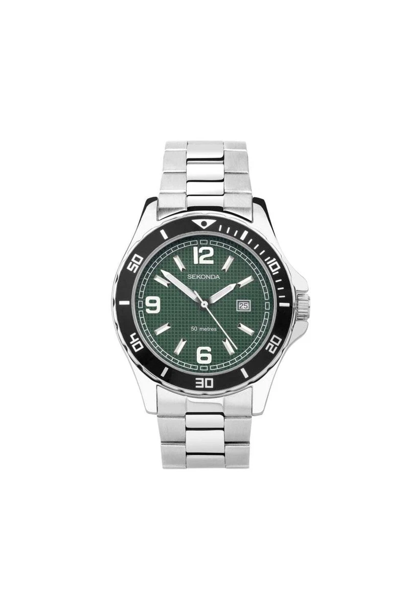 Montre Sekonda Quartz - Étanche 5 ATM - Cadran Et Bracelet Argenté