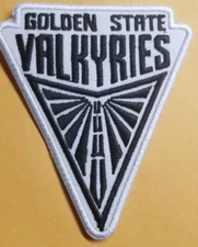 WNBA Golden State Valkyries Basketball Patch aprox 3x3.5"