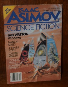 Dan Simmons PRESENTS OF MIND in Isaac Asimov's SF Magazine December 1986 NICE!