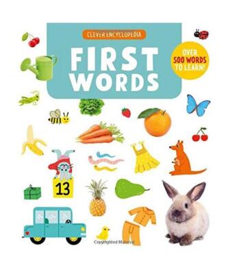 First Words: Over 500 Words to Learn!, Cecile Jugla, Clever Publishing