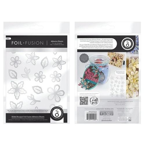 Tonic Studios Foil Fusion Gilded Bouquet - Adhesive Sheets - Picture 2 of 3