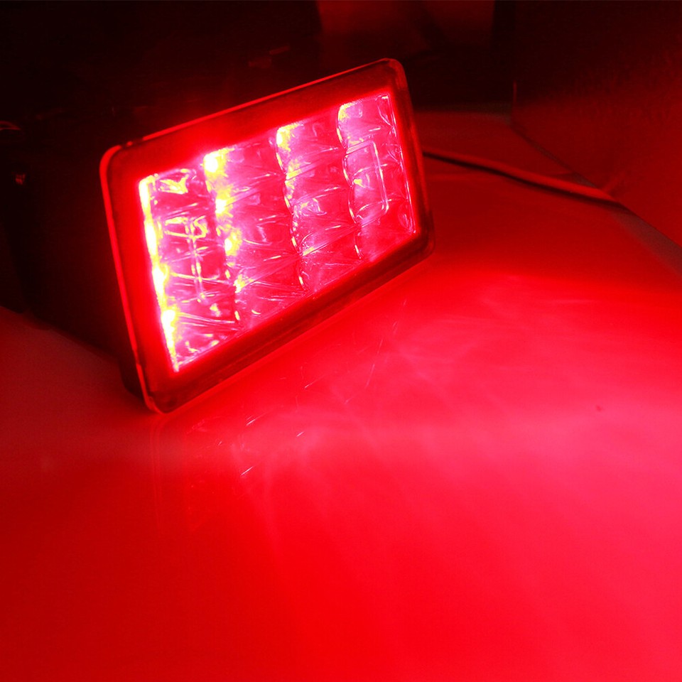 F1 Style Red LED Rear Fog/Brake/Tail Lights For Subaru WRX STi, Impreza, XV Crosstrek (2011-2021)