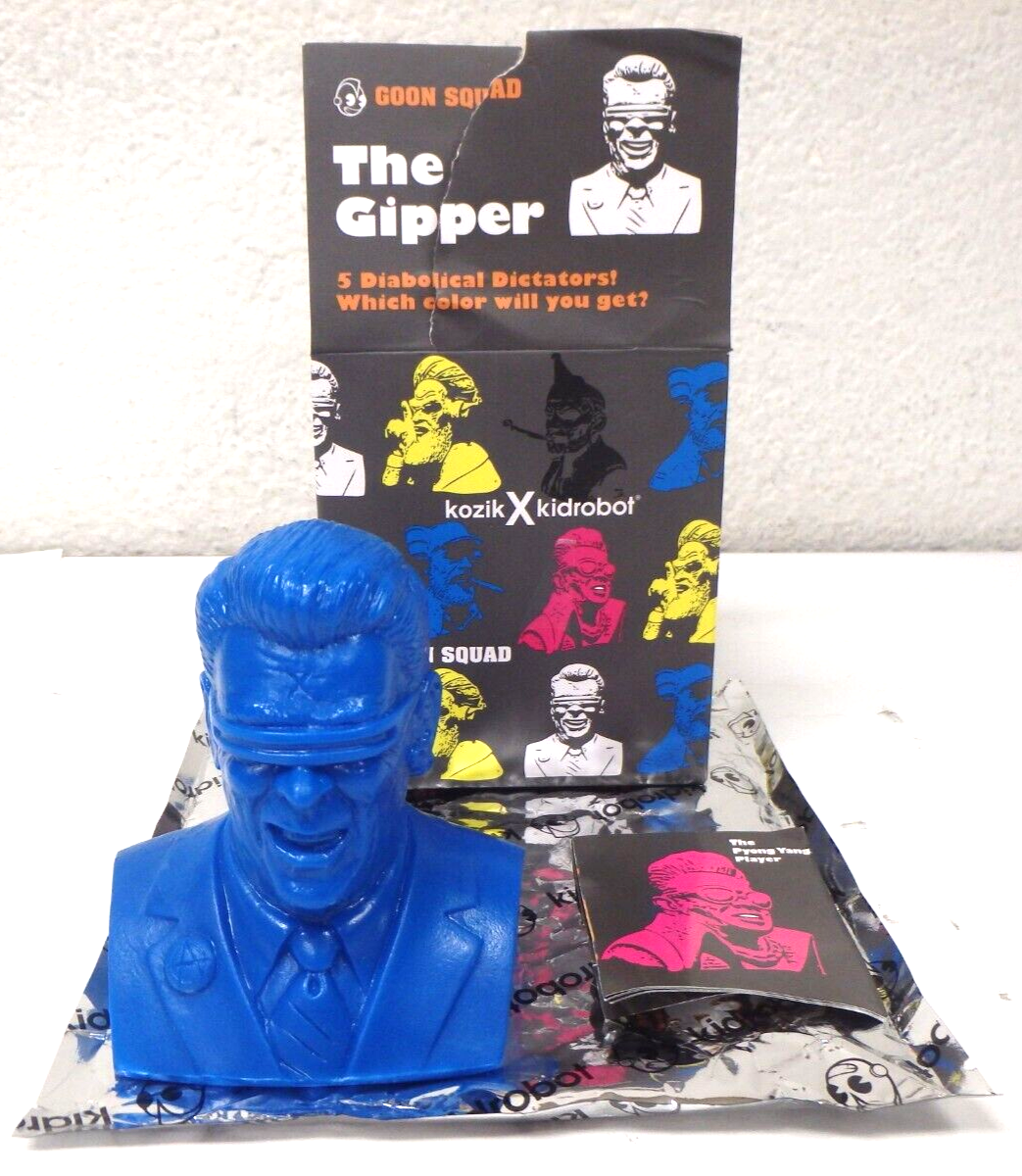 2012-2013 KOZIK x KIDROBOT The Gipper Reagan Pocket Dictators Goon