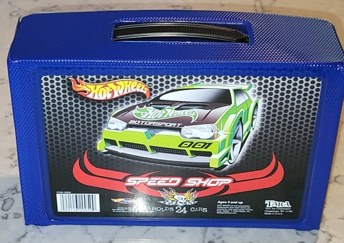 Mattel Multicolor Hot Wheels Speed Shop Aufbewahrung für 24 Autokoffer 2 Neu Druckguss - Bild 4 von 8
