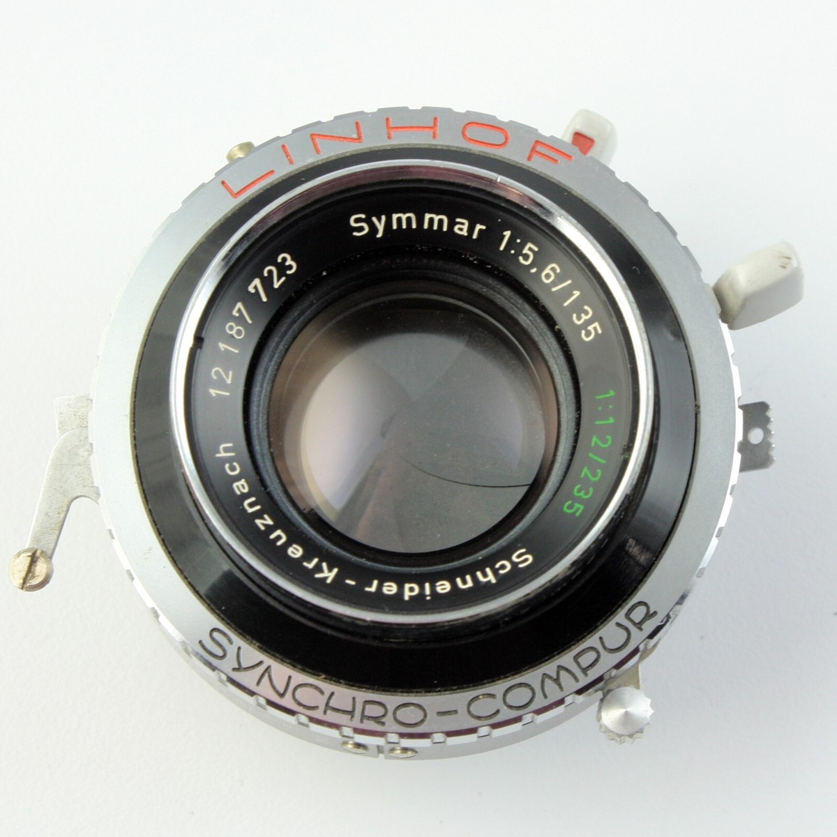 Schneider-Kreuznach Convertible Symmar 135 F/5.6 235mm F/12 Schneider-Kreuznach Convertible Symmar 135 F/5.6 235mm F/12