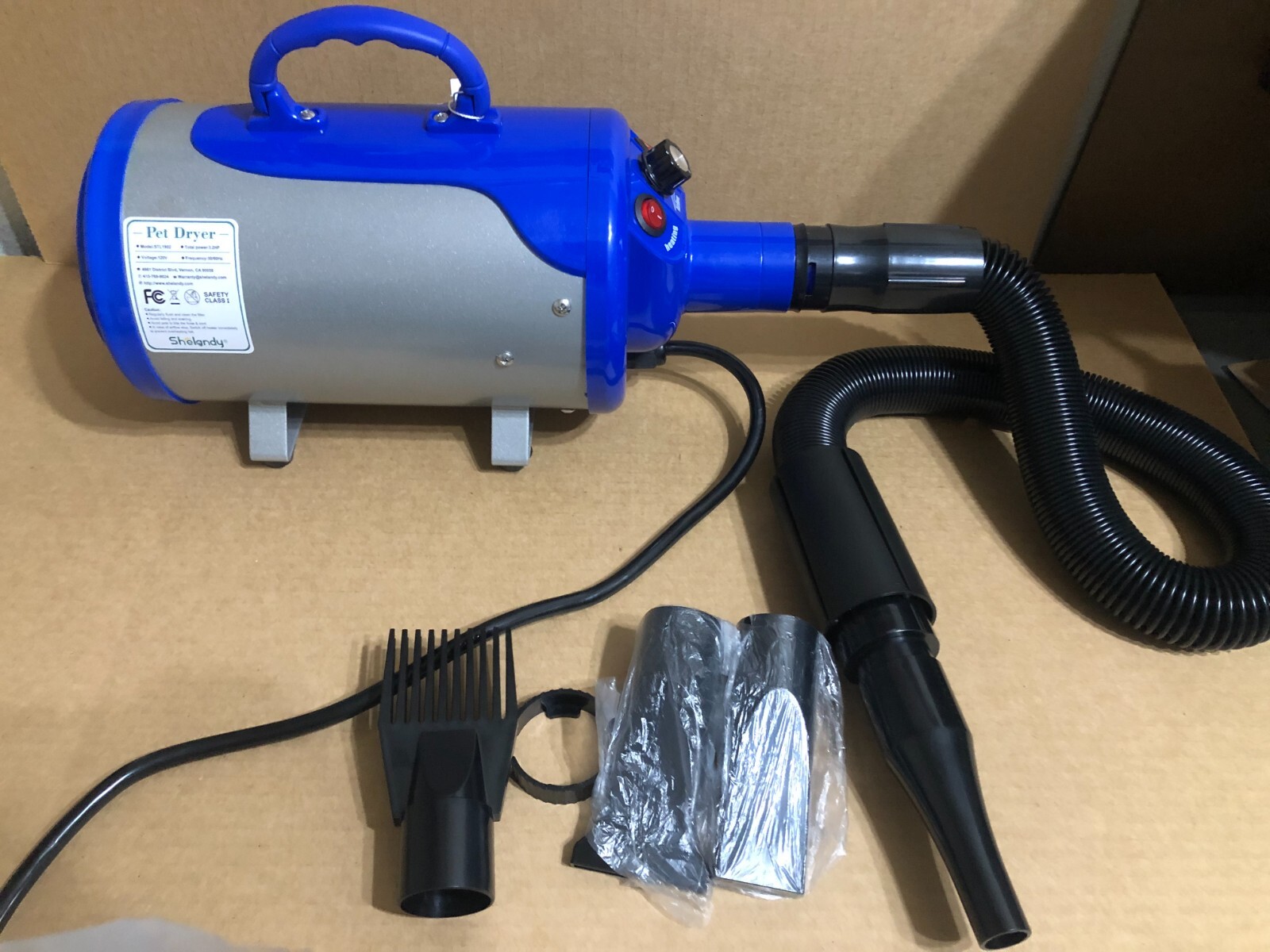 shelandy professional pet dryer