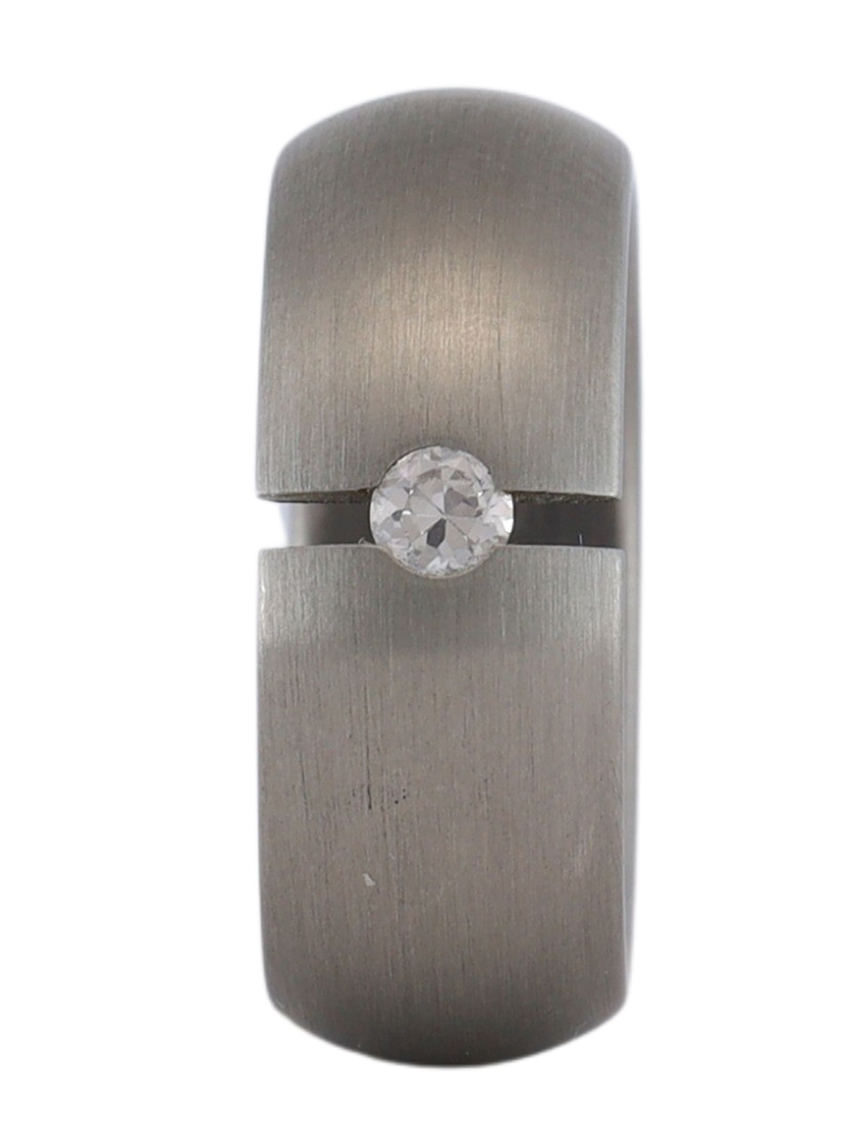 XENOX 0913946 Даменское кольцо Edelstahl weiß 58 (18,5)