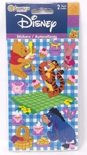 VINTAGE SANDYLION DISNEY WINNIE THE POOH 28 STICKERS 2 SHEETS SEALED NOS