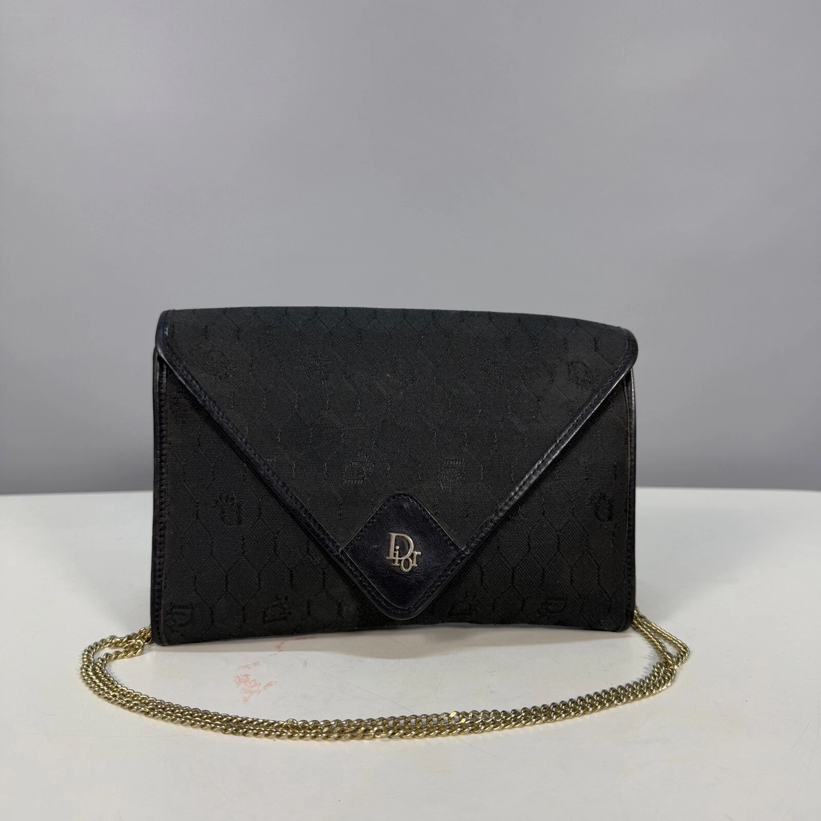 Petit sac bandoulière CHRISTIAN DIOR noir