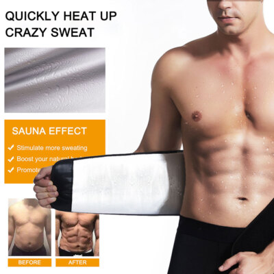 Slimming Waist Trimmer Weight Loss Wrap Fat Tummy Stomach Sauna Sweat Sport Belt