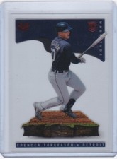 2022 Chronicles Spencer Torkelson Magnitude Red Rookie Card #14 Tigers 095/100