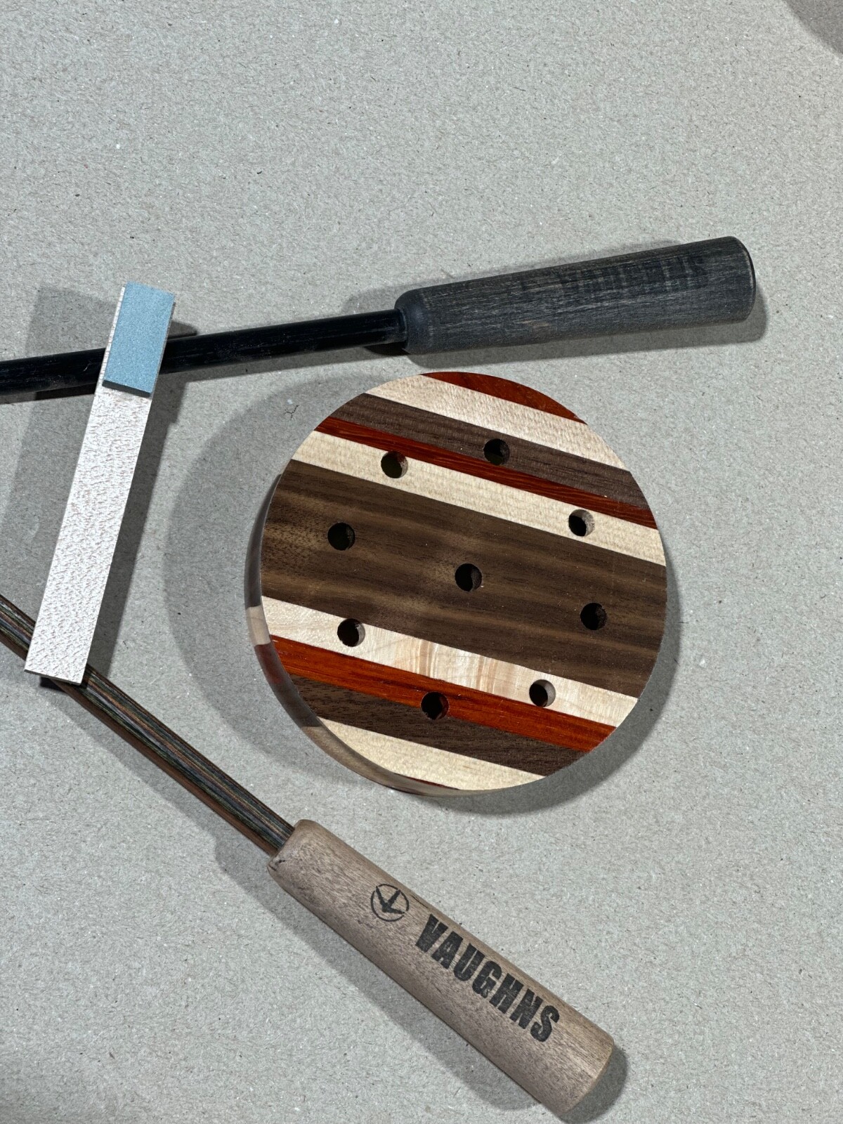 Vaughn's Custom Calls 2025 Hand Laminated Glass Turkey Call