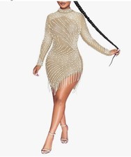 Apricot Sexy Dress(X-Large)