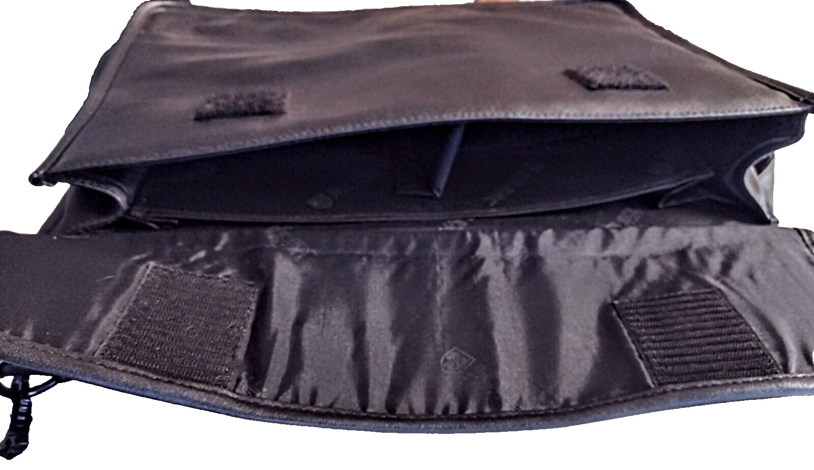 SOLIDEX Performance Leather Messenger Briefcase ~… - image 16