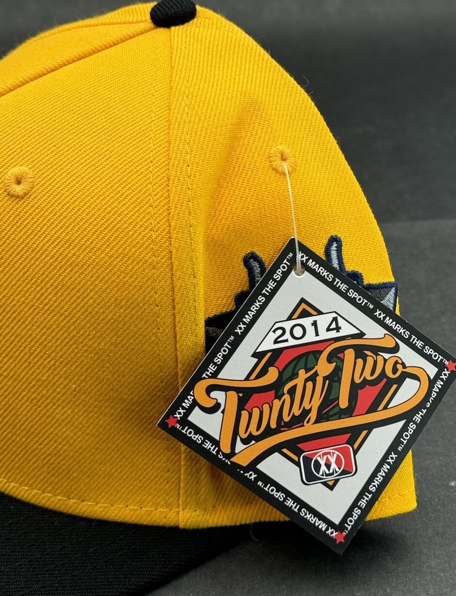 Twenty Two XX Bad Bunny Hat YELLOW 2021 Puerto Rico Tour NWT