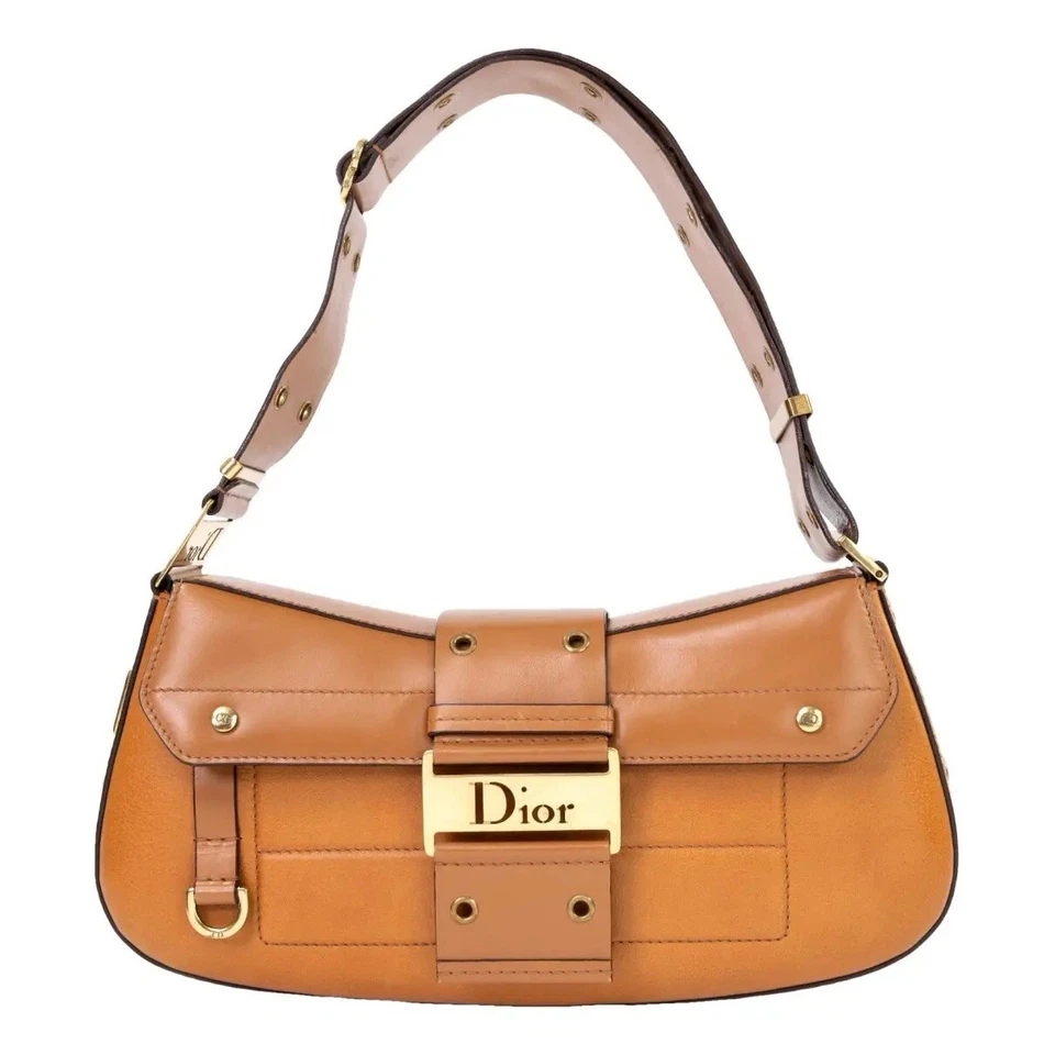 Christian Dior Columbus Street Chic leather handbag (Great Condition)