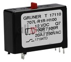 GRUNER RELAY POLTED BISTABIL 12VDC 20A, 707L-R1R-H100 (USED)