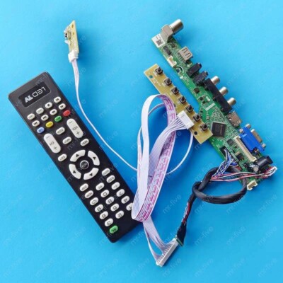 Fit N156BGE-L11/L21/L31 USB AV VGA HDMI 1366x768 40Pin LVDS Controller Board Kit