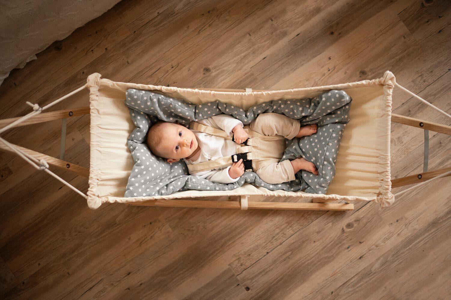 AMAZONAS Sunny Hängematteneinlage grey Babyhängematte Auflage Decke Unterlage