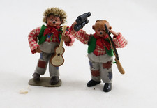 PETER FIGUREN Mecki Hérisson guitare et chasseur 9 cm