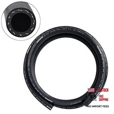 3/4" Heater Hose Coolant Radiator Straight 100PSI SAE 20R3 5FT Black 3/4 Inch