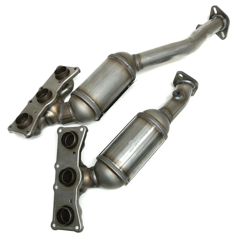 2007-2012 BMW 328i 3.0L Manifold Catalytic Converter 2 PIECES PAIR 503106-503107 - Image 3 of 4