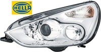 Scheinwerfer Vorne Links Ford Galaxy S-Max Original Hella Halogen Bi Xenon