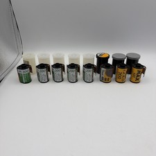 VINTAGE 35MM FILM JOB LOT COLOUR B W 8ROLLS EXPIRED Kodak Fujifilm