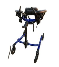 Rifton Pacer Gait Trainer K640 Large 200lbs Dynamic Chest Arm Prompt Saddle Blue