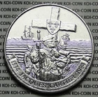 Canada 1534-1984 Jacques Cartier dollar $1 nickel lightly circulated