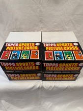 1986 Topps Baseball Sports Picture Cards Rack Pack Complete Box - LOT OF 4