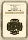 1966 S Half Dollars Kennedy Clad NGC MS-66 CAMEO FS-103