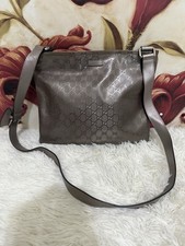 Gucci Metallic GG Imprime Messenger