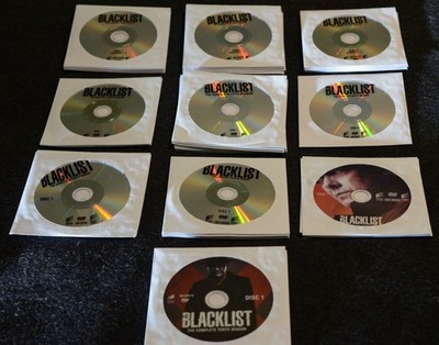 Blacklist TV Series -  Seasons 1 2 3 4 5 6 7 8 9 10 - Each DVD Sold Individually