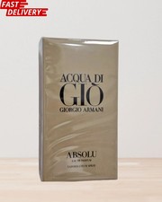 ACQUA DI GIO ABSOLU EAU DE PARFUM 6.7 Oz / 200 ml. GIORGIO ARMANI Best Seller