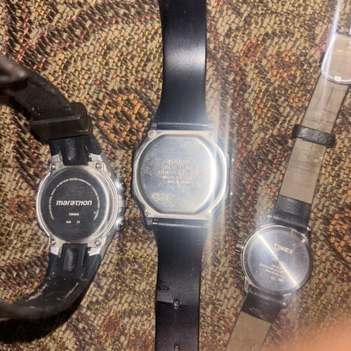 Lot Of 3 Watches - Timex Casio And Marathon - Picture 5 of 9