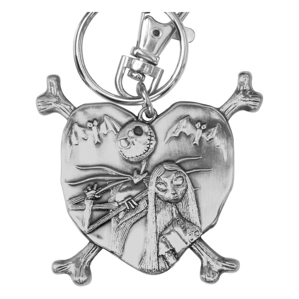 Llavero Peltre Jack Y Sally Corazon Nbc Varios