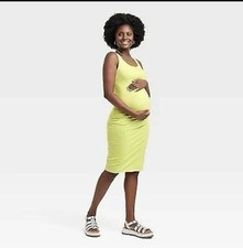 NEW Essential Sleeveless Bodycon Maternity Dress Isabel Maternity by Ingrid Sz M