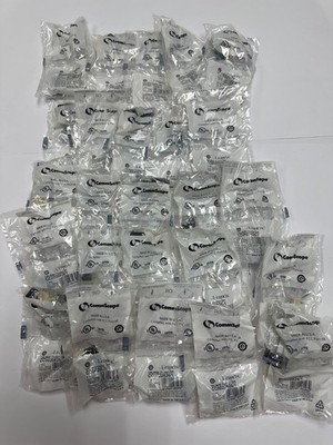 Commscope UniPrise 760237777 Cat6 Jack  UNJ600-BLACK LOT OF 25
