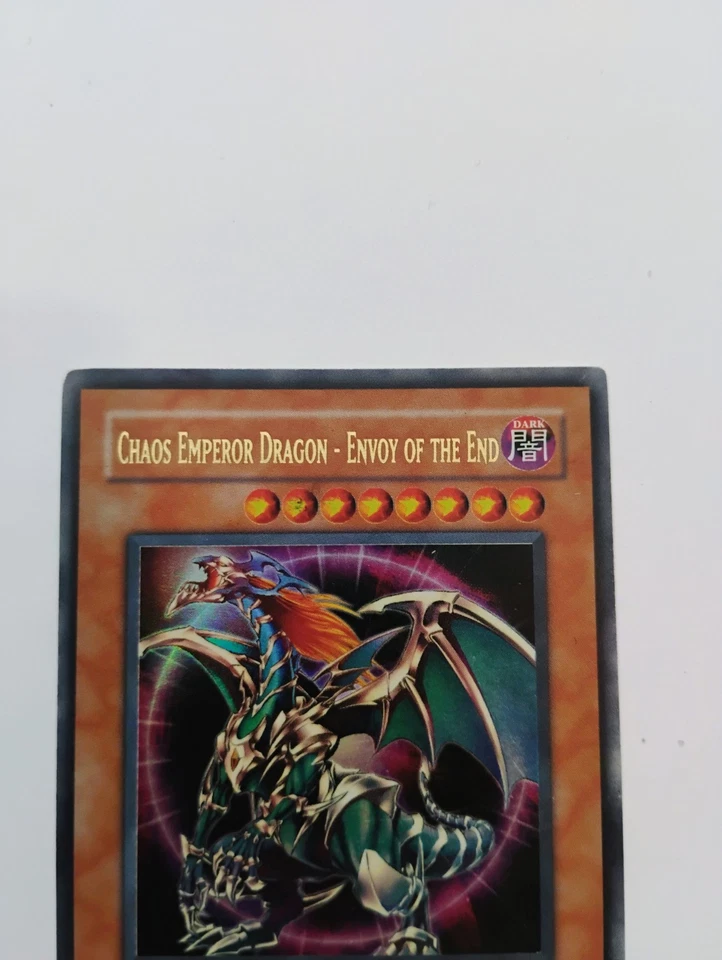 CHOAS EMPERADOR DRAGÓN-ENVIADO DE LOS MUERTOS ¡Yu-Gi-Oh! TCG Card of Demise Duel Power Foto 3 de 4