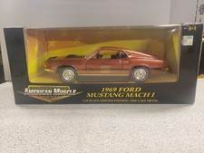 American Muscle By Ertl 1969 Ford Mustang Mach 1 428 Cobra Jet Bronze
